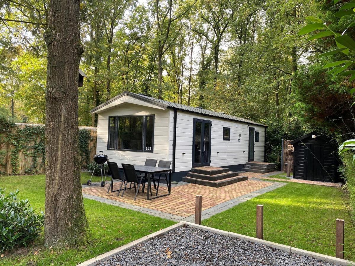 Beautiful Chalet In The Woods With A Shared Pool Vledder المظهر الخارجي الصورة