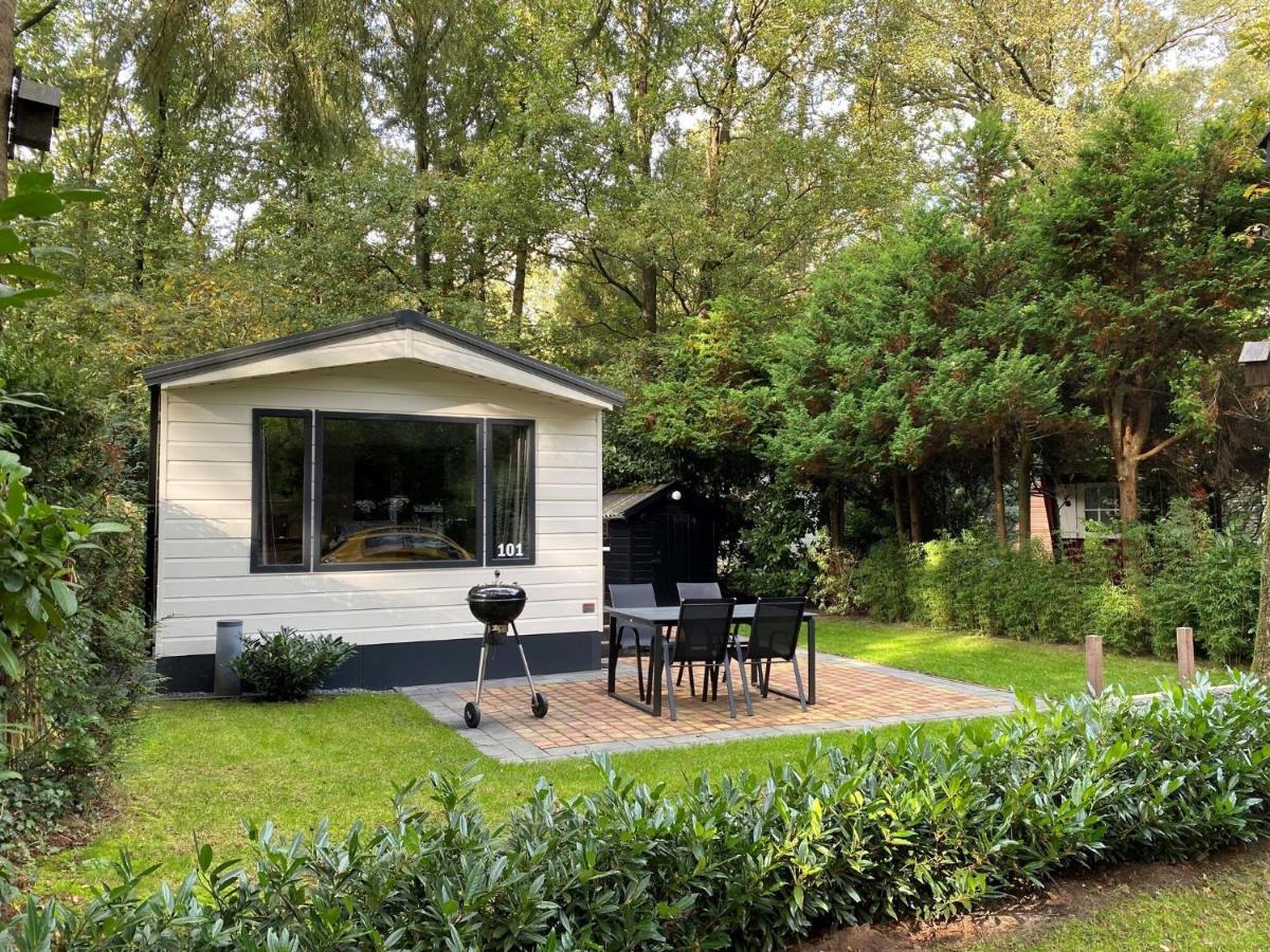 Beautiful Chalet In The Woods With A Shared Pool Vledder المظهر الخارجي الصورة